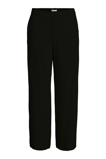 Aline wide linen pants, Black